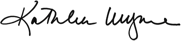 Kathleen Wyne Signature